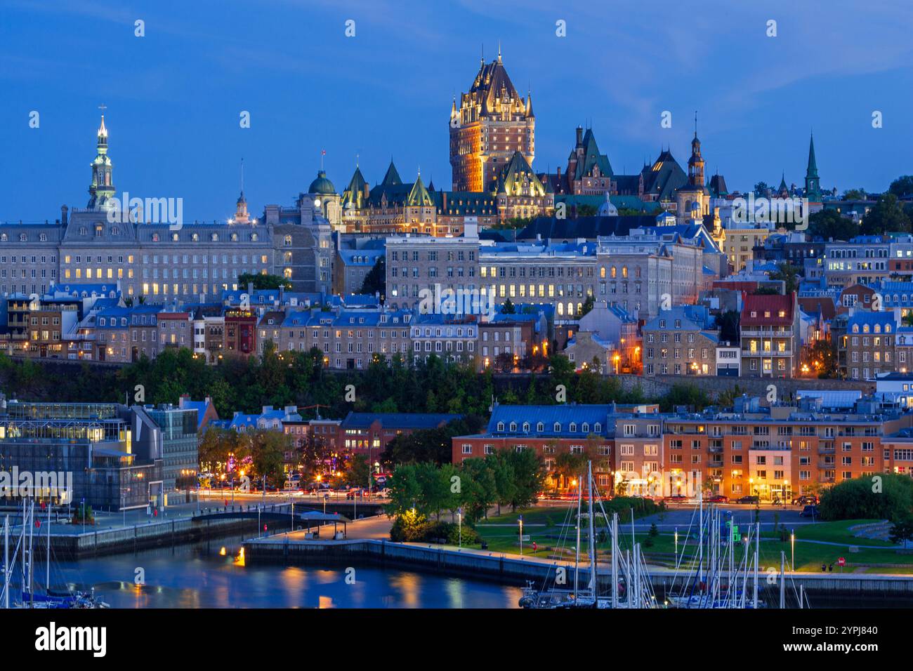 Louise Basin, Quebec City, Canada Foto Stock