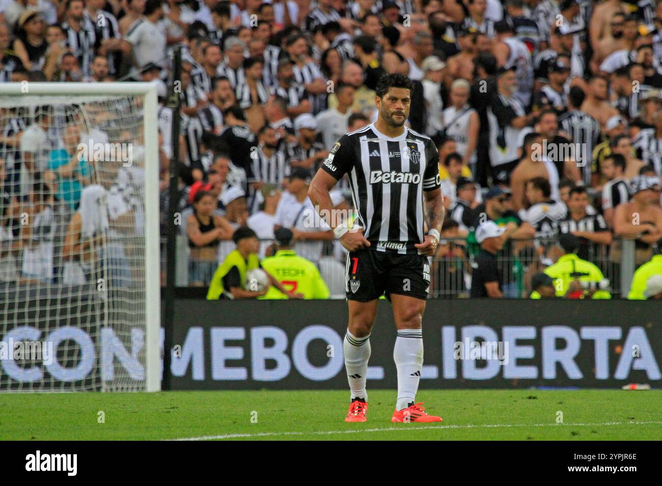Buenos Aires, Argentina. 30 novembre 2024. Hulk dell'Atletico Mineiro si lamenta dopo l'ultima partita di calcio tra l'Atletico Mineiro brasiliano e il Botafogo brasiliano della Copa CONMEBOL Libertadores 2024, allo Stadio Monumental de Nunez, a Buenos Aires, Argentina, il 30 novembre 2024. Foto: Piscina Pelaez Burga/DiaEsportivo/Alamy Live News crediti: DiaEsportivo/Alamy Live News Foto Stock