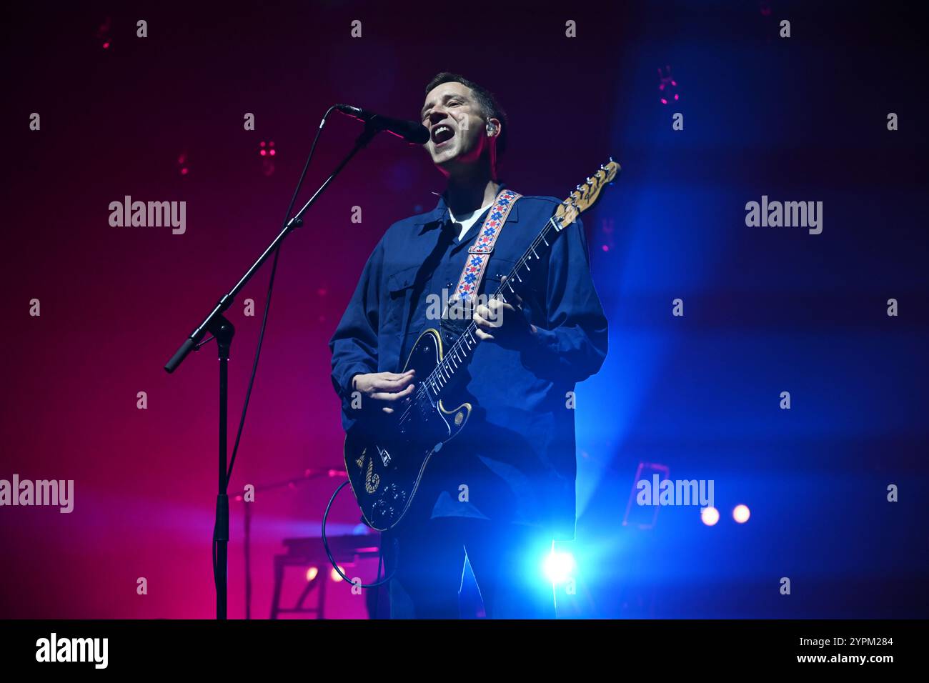 Londra, Regno Unito. 30 novembre 2024. LONDRA, INGHILTERRA - NOVEMBRE 30: Leo Wyndham di "Palace" si esibisce all'Eventim Apollo il 30 novembre 2024 a Londra, Inghilterra. CAP/Mar © Mar/Capital Pictures credito: Capital Pictures/Alamy Live News Foto Stock