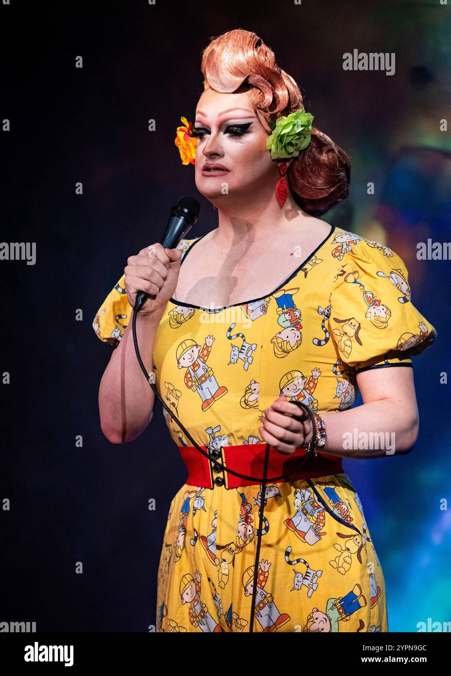 Kate Butch si esibisce al Joker Comedy Club al Caddies Comedy Club, Southend-on-Sea, Essex © Clarissa Debenham (Film Free Photography) / Alamy Foto Stock