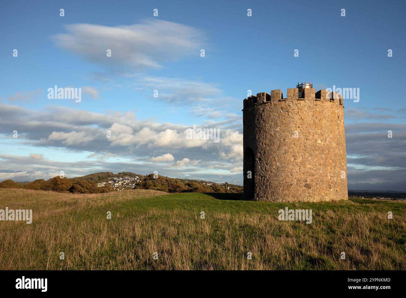 Uphill Observation Tower; Somerset; Regno Unito Foto Stock