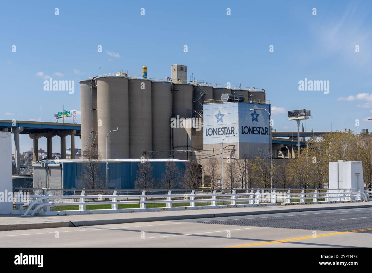 Stabilimento Lone Star Industries a Milwaukee, Wisconsin, Stati Uniti Foto Stock