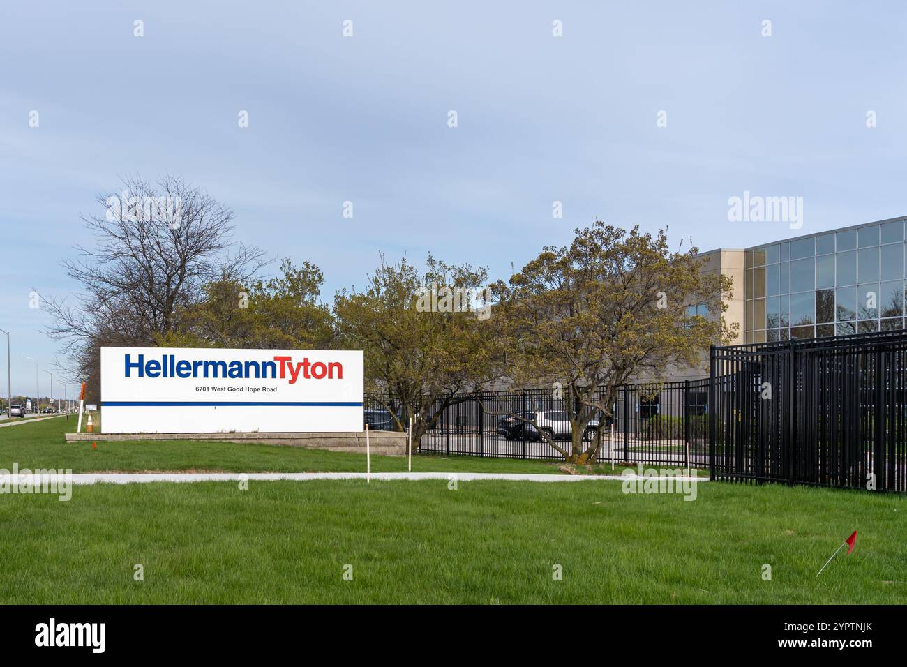Sede centrale di HellermannTyton North American a Milwaukee, Wisconsin, Stati Uniti Foto Stock