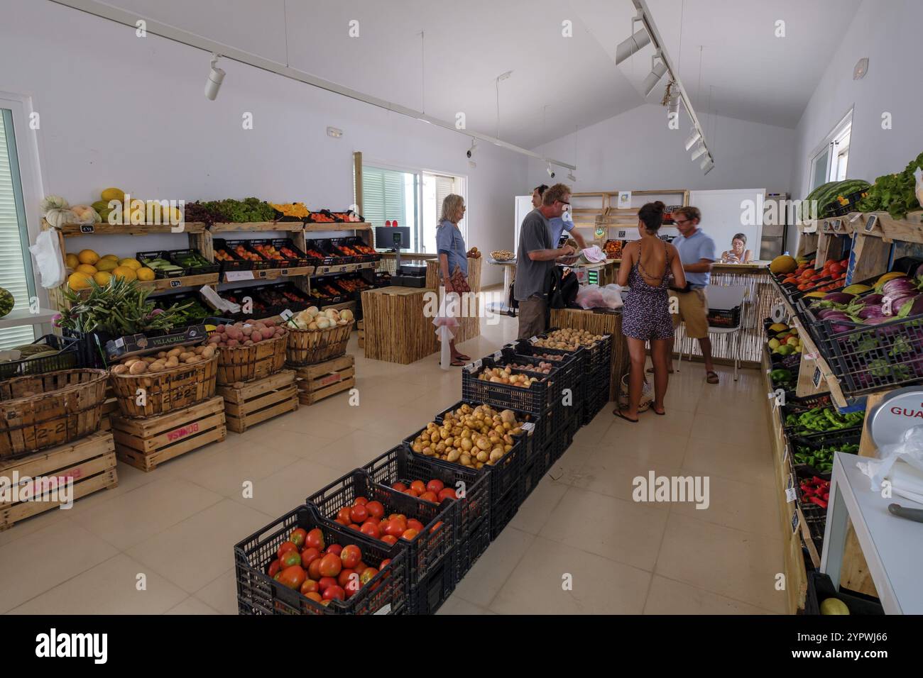 Mercat Pages, Centre Artesa Antoni Tur Gabrielet, Sant Francesc Xavier, Formentera, Isole baleari, Spagna, Europa Foto Stock