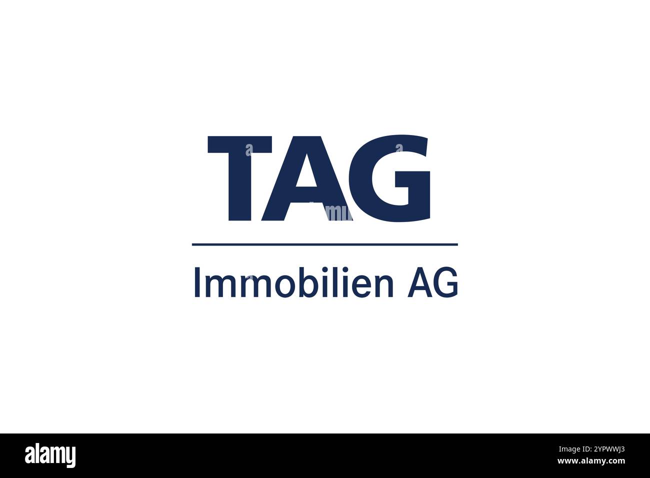 Il logo di Tag Immobilien AG, società immobiliare, circa 84, 000 appartamenti in gestione, la sede principale è Hamburg Studioaufnahme, bassa Sassonia, Federal Foto Stock