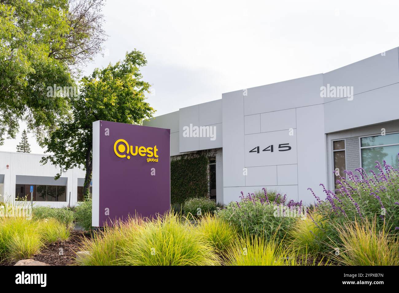 Quest Global, edificio per uffici a Sunnyvale, California, Stati Uniti Foto Stock