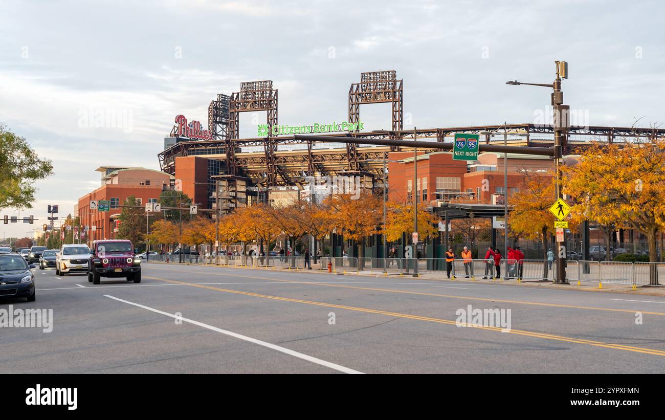Citizens Bank Park a Philadelphia, Pennsylvania, Stati Uniti Foto Stock