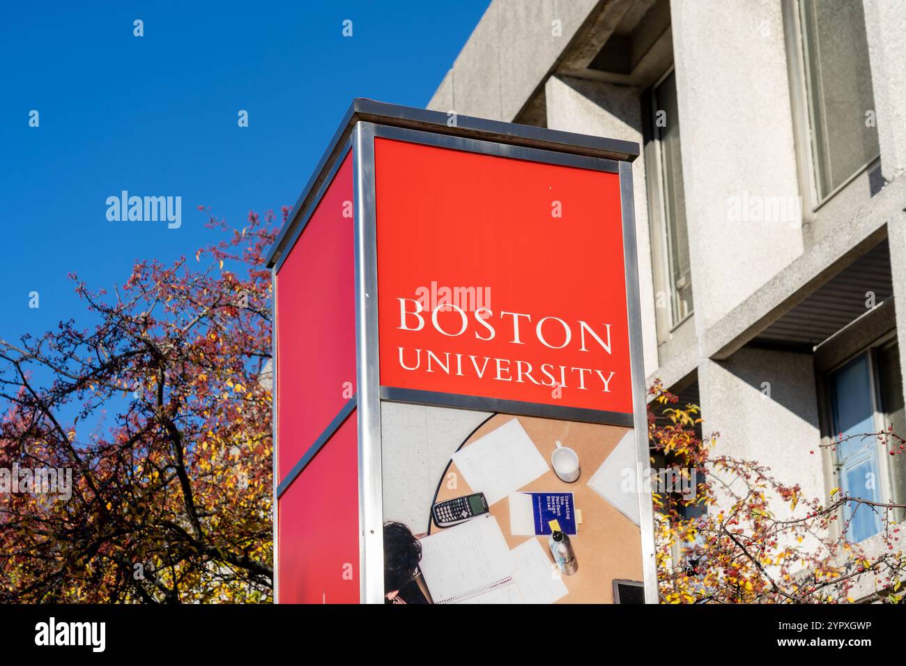 Insegna all'Università di Boston presso il campus di Boston, Massachusetts, USA Foto Stock