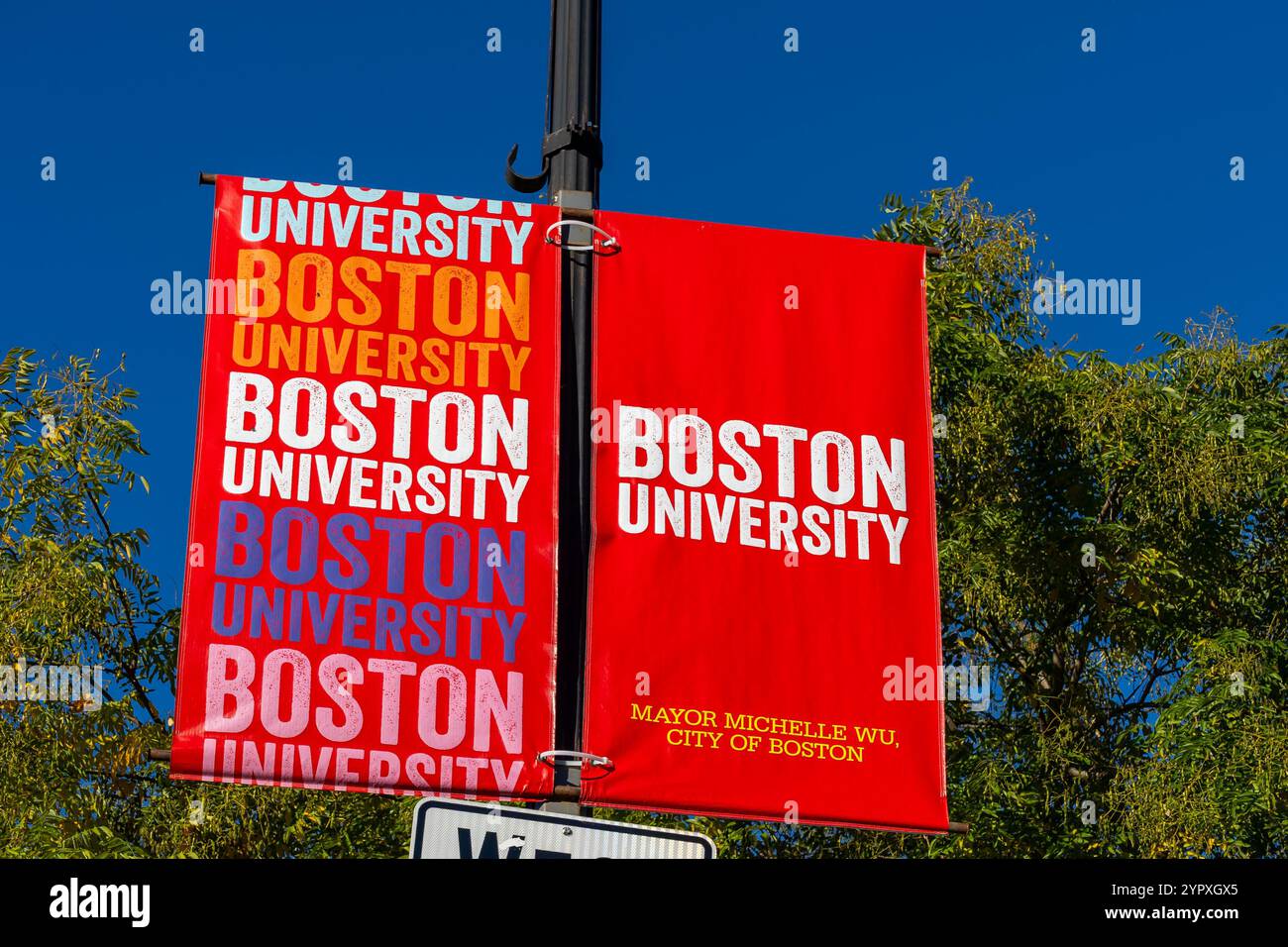 Insegna all'Università di Boston presso il campus di Boston, Massachusetts, USA Foto Stock