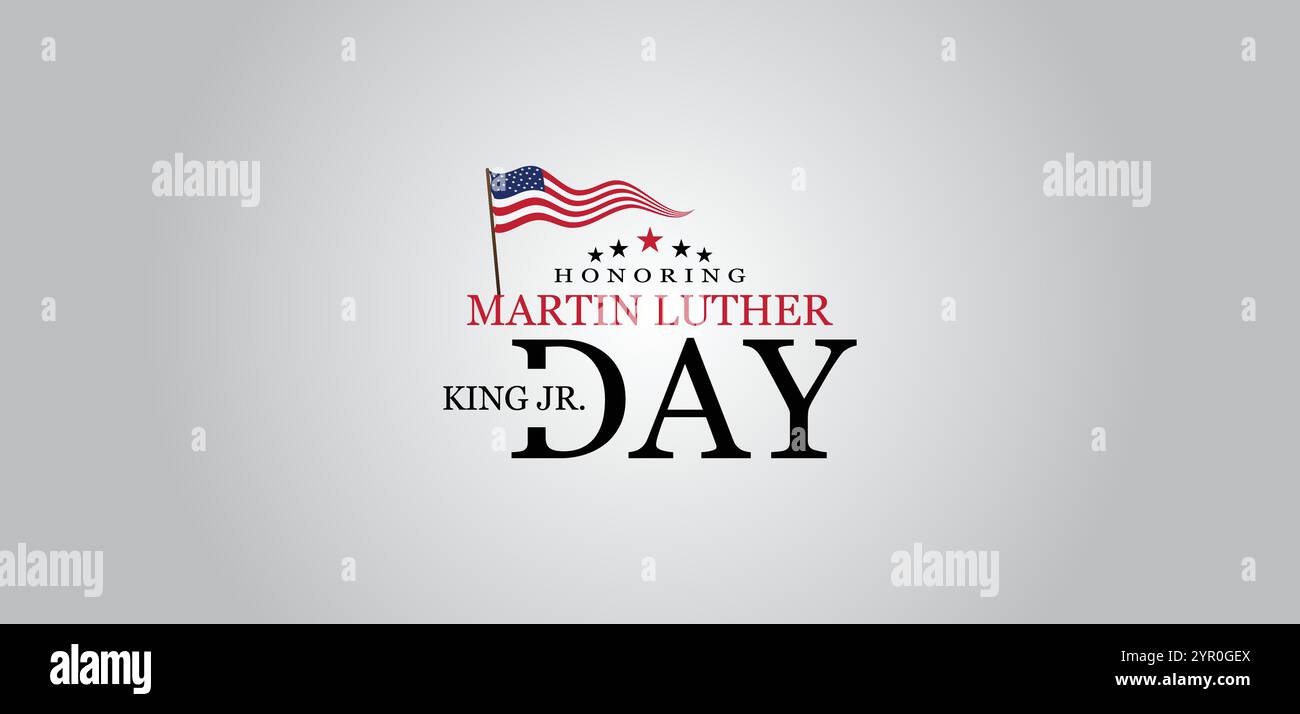 Riflettendo sul Martin Luther King Day un'Ode to Dreams Illustrazione Vettoriale