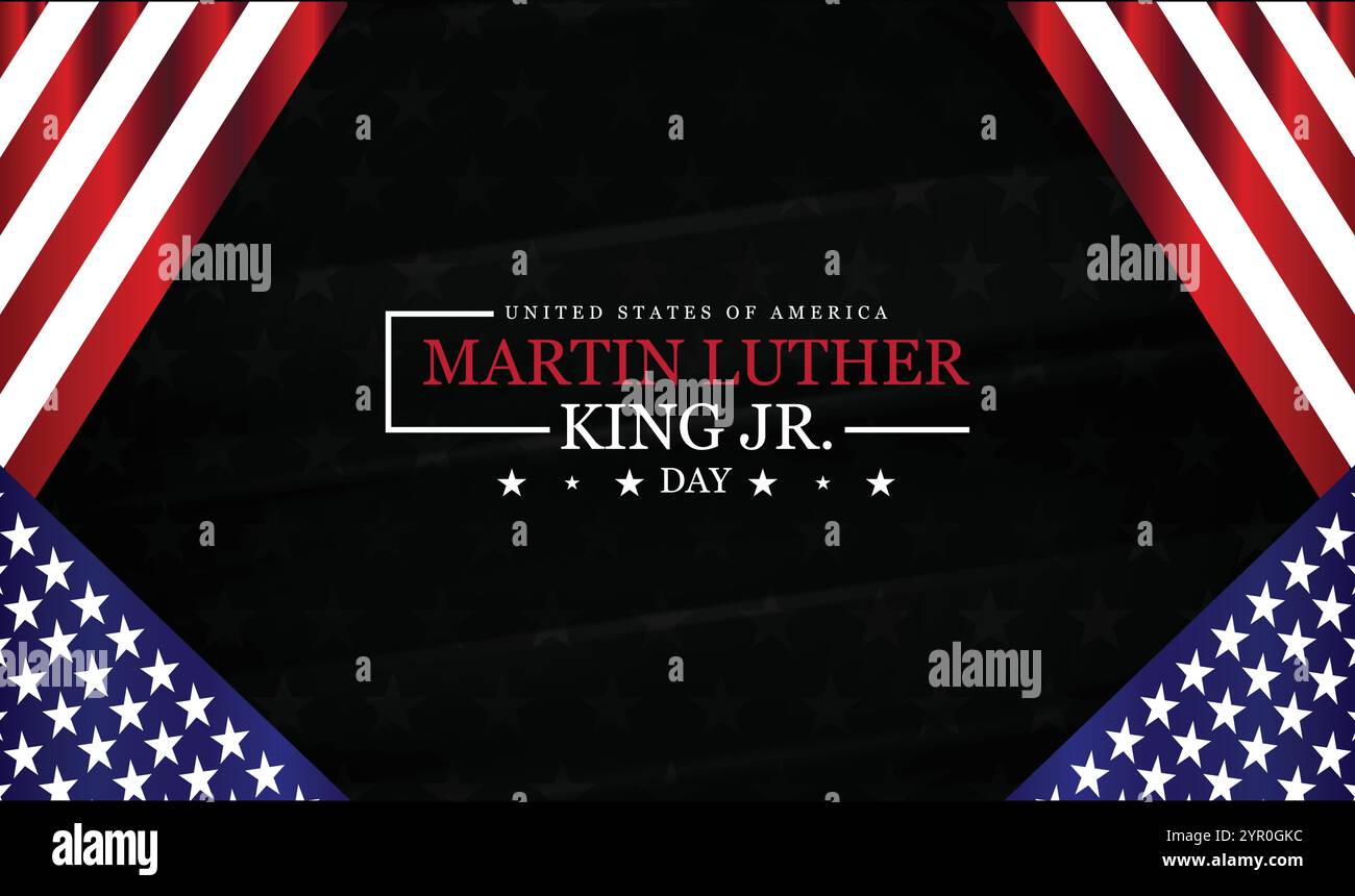 Riflettendo sul Martin Luther King Day un'Ode to Dreams Illustrazione Vettoriale