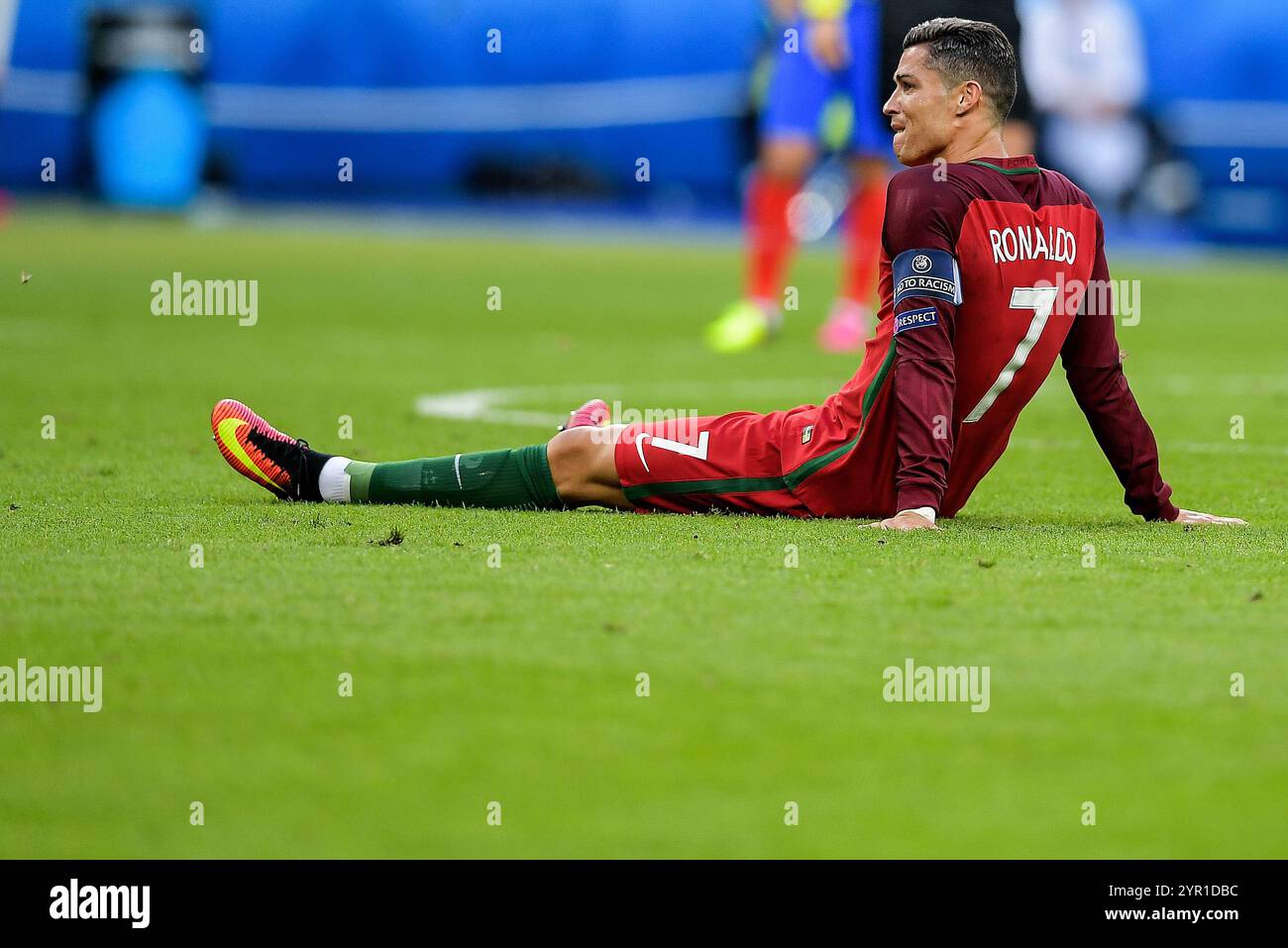 Parigi - Saint Denis 10-07-2016 Tel. Federico Tardito/ one+nove immagini UEFA Francia Euro 2016 - UEFA Francia Euro 2016 - Francia vs Portogallo - finale Foto Stock