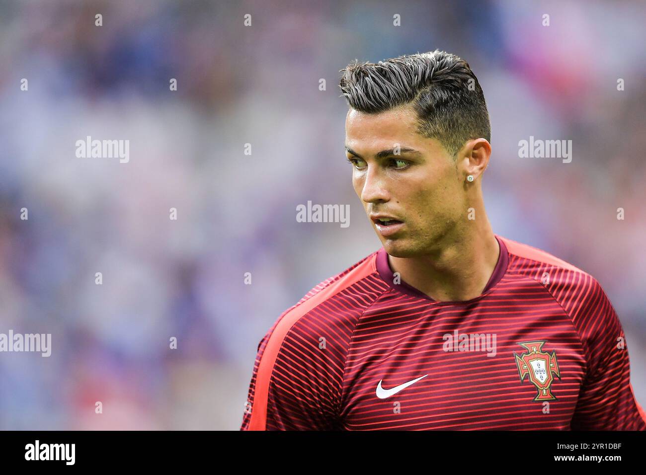 Parigi - Saint Denis 10-07-2016 Tel. Federico Tardito/ one+nove immagini UEFA Francia Euro 2016 - UEFA Francia Euro 2016 - Francia vs Portogallo - finale Foto Stock