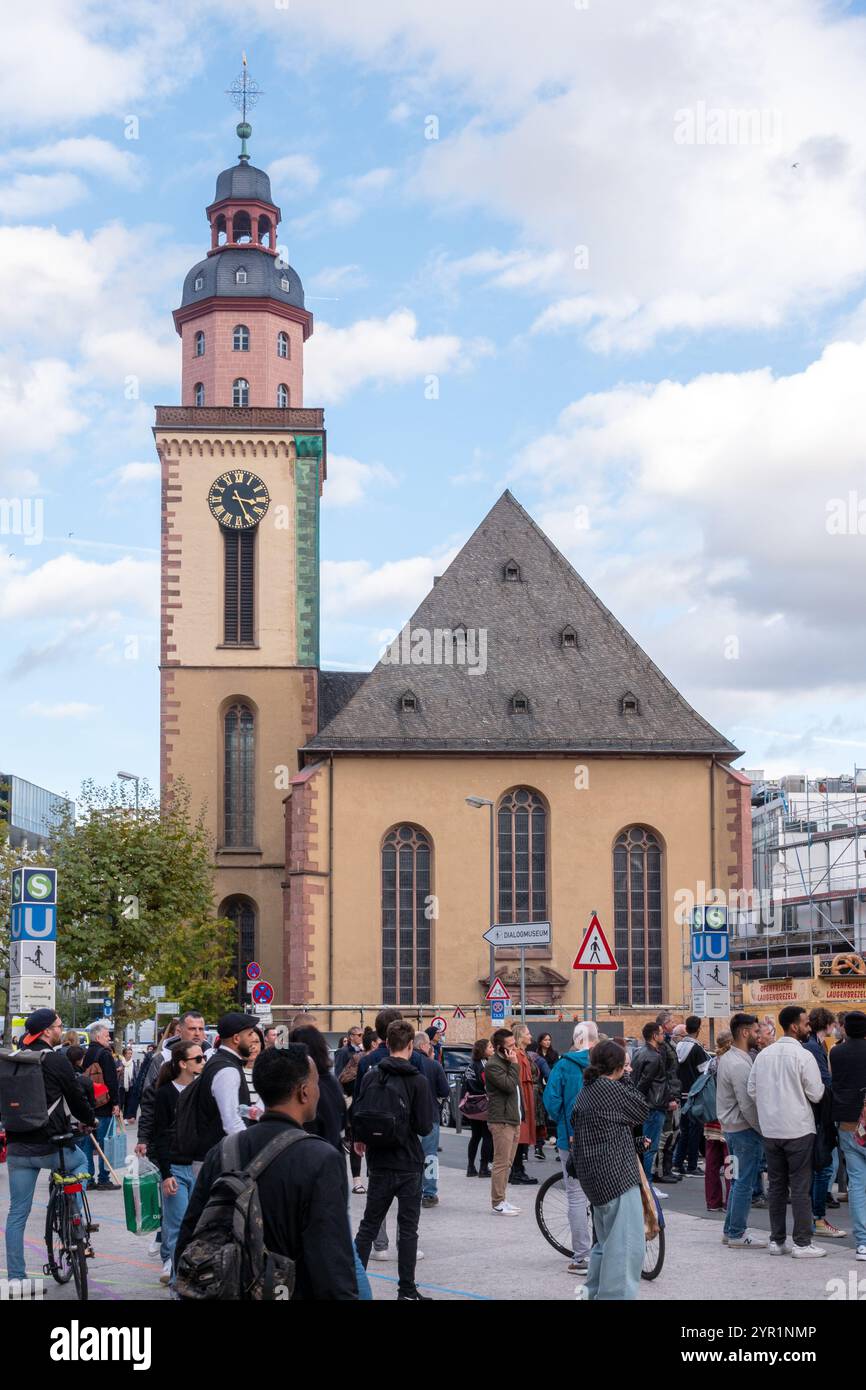 Chiesa di Santa Caterina, Francoforte, Germania Foto Stock