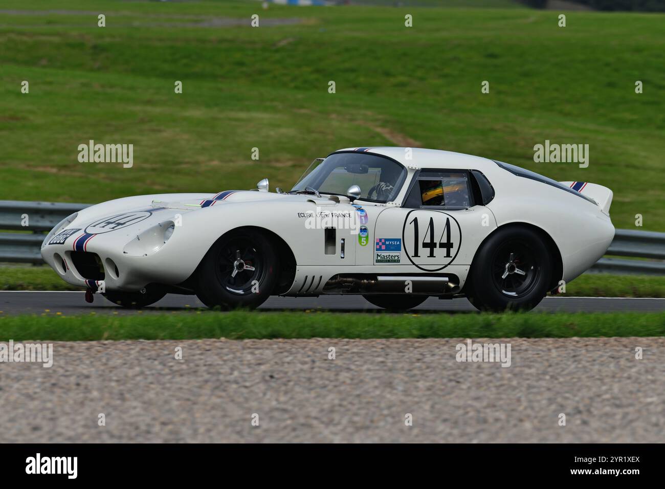 George Pochciol, James Hanson, Shelby Daytona Cobra, Masters Gentlemen Drivers, una gara di 90 minuti con l'opzione di un secondo pilota, per pre-1966 Foto Stock