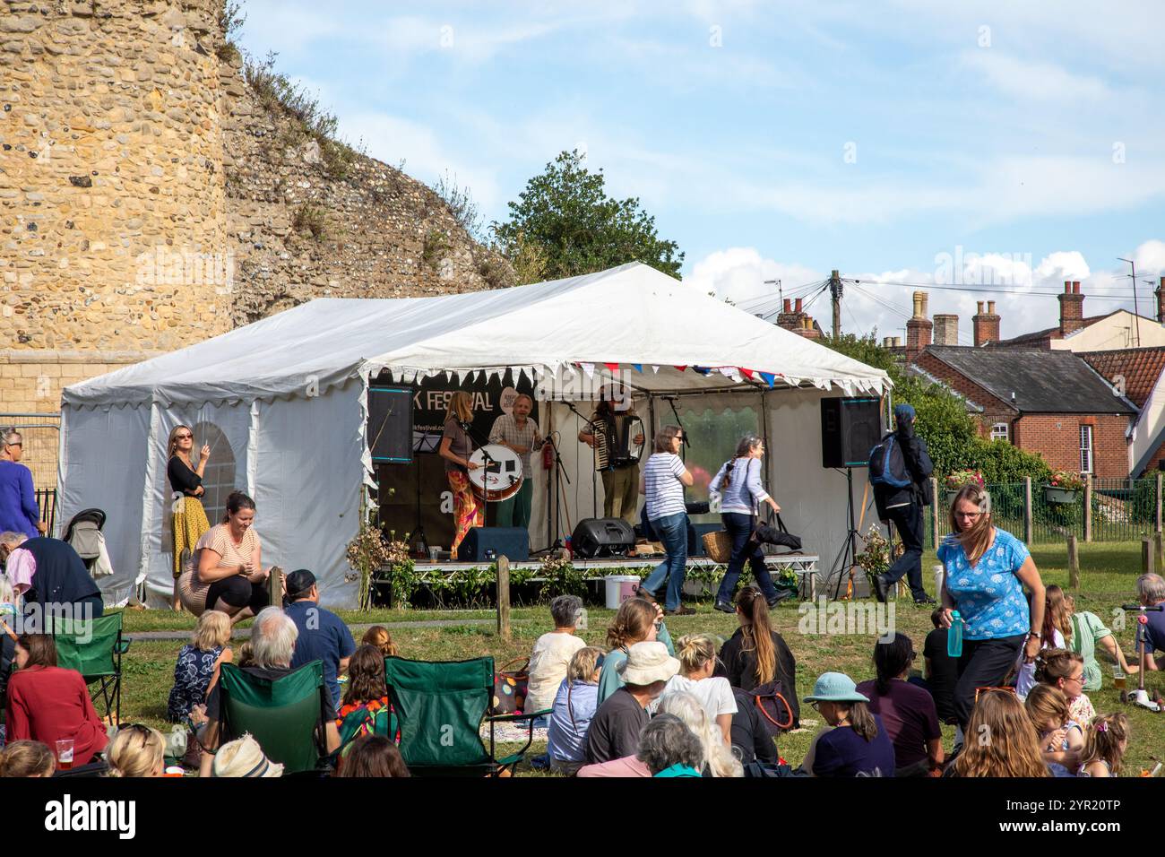 Bungay Folk Festival Foto Stock