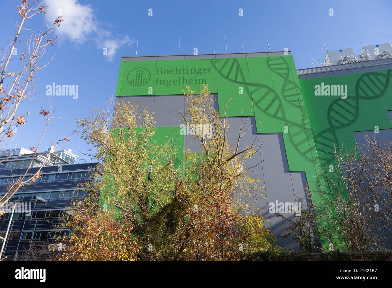 Il quartier generale della Boehringer Ingelheim a Vienna, in Austria, il 21 novembre 2024. - 20241021 PD21547 credito: APA-PictureDesk/Alamy Live News Foto Stock