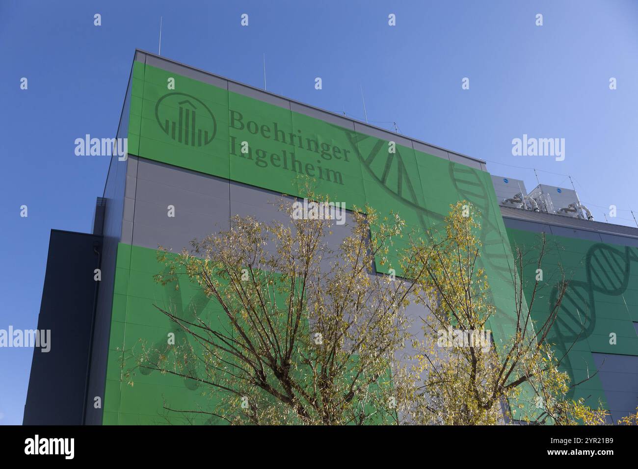 Il quartier generale della Boehringer Ingelheim a Vienna, in Austria, il 21 novembre 2024. - 20241021 PD21548 credito: APA-PictureDesk/Alamy Live News Foto Stock