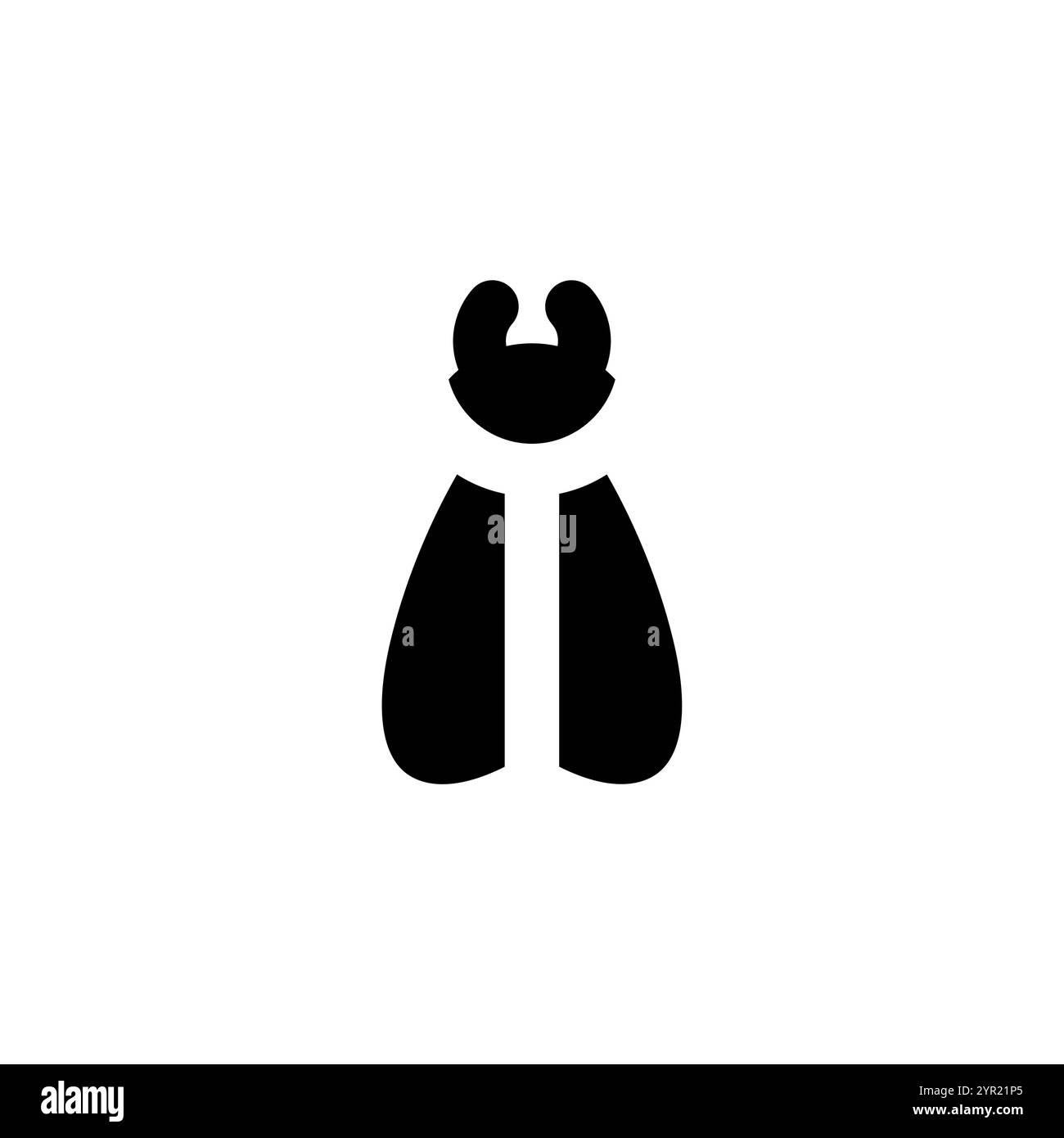 Simbolo dell'icona Pest. Beetle, insegna della mosca Illustrazione Vettoriale