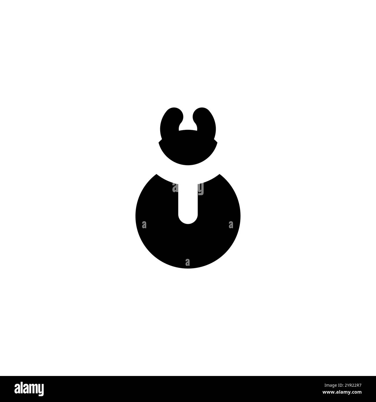 Simbolo dell'icona Pest. Beetle, insegna della mosca Illustrazione Vettoriale