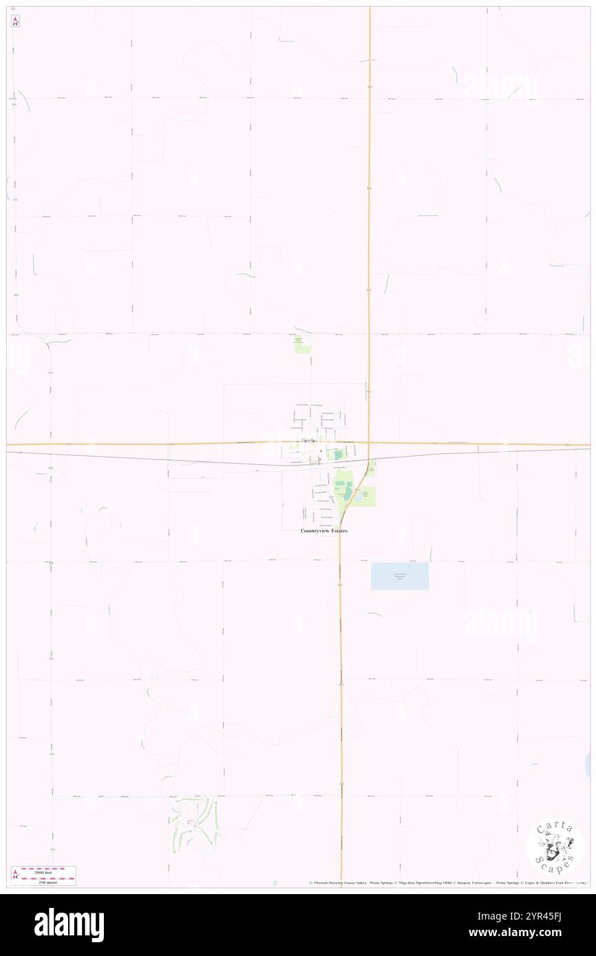 Città di Fairfax, Renville County, Stati Uniti, Minnesota, N 44 31' 41'', S 94 43' 22'', MAP, Cartascapes Map pubblicata nel 2024. Esplora Cartascapes, una mappa che rivela i diversi paesaggi, culture ed ecosistemi della Terra. Viaggia attraverso il tempo e lo spazio, scoprendo l'interconnessione del passato, del presente e del futuro del nostro pianeta. Foto Stock