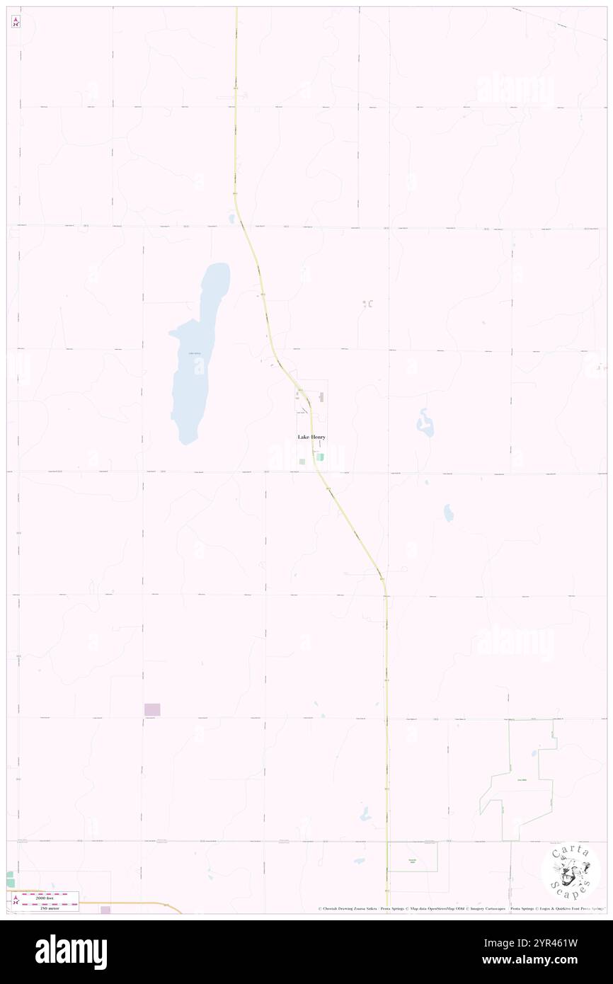 Città di Lake Henry, contea di Stearns, Stati Uniti, Minnesota, N 45 27' 28'', S 94 47' 49'', MAP, Cartascapes Map pubblicata nel 2024. Esplora Cartascapes, una mappa che rivela i diversi paesaggi, culture ed ecosistemi della Terra. Viaggia attraverso il tempo e lo spazio, scoprendo l'interconnessione del passato, del presente e del futuro del nostro pianeta. Foto Stock