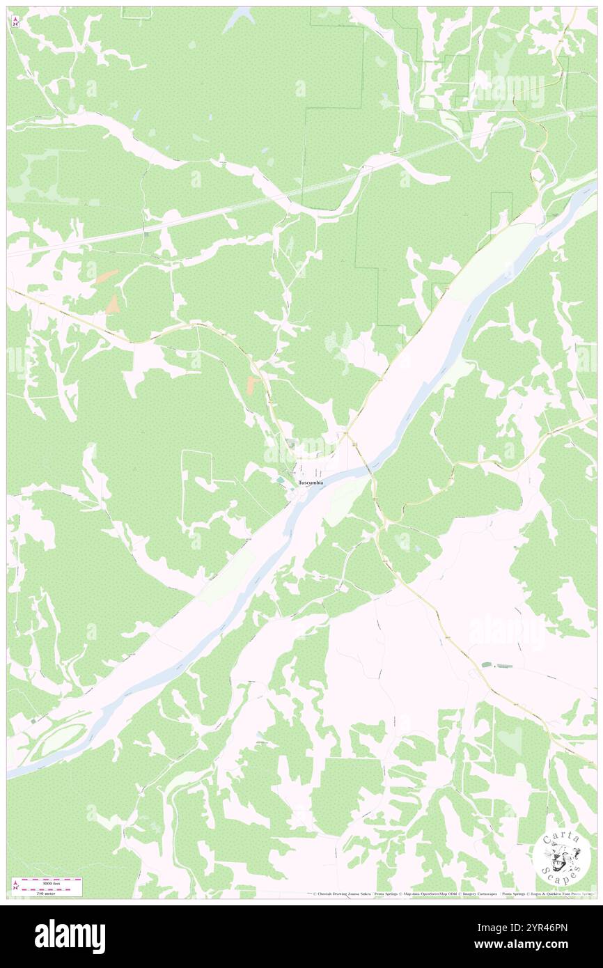 Città di Tuscumbia, contea di Miller, Stati Uniti, Missouri, N 38 14' 13'', S 92 27' 36'', MAP, Cartascapes Map pubblicata nel 2024. Esplora Cartascapes, una mappa che rivela i diversi paesaggi, culture ed ecosistemi della Terra. Viaggia attraverso il tempo e lo spazio, scoprendo l'interconnessione del passato, del presente e del futuro del nostro pianeta. Foto Stock