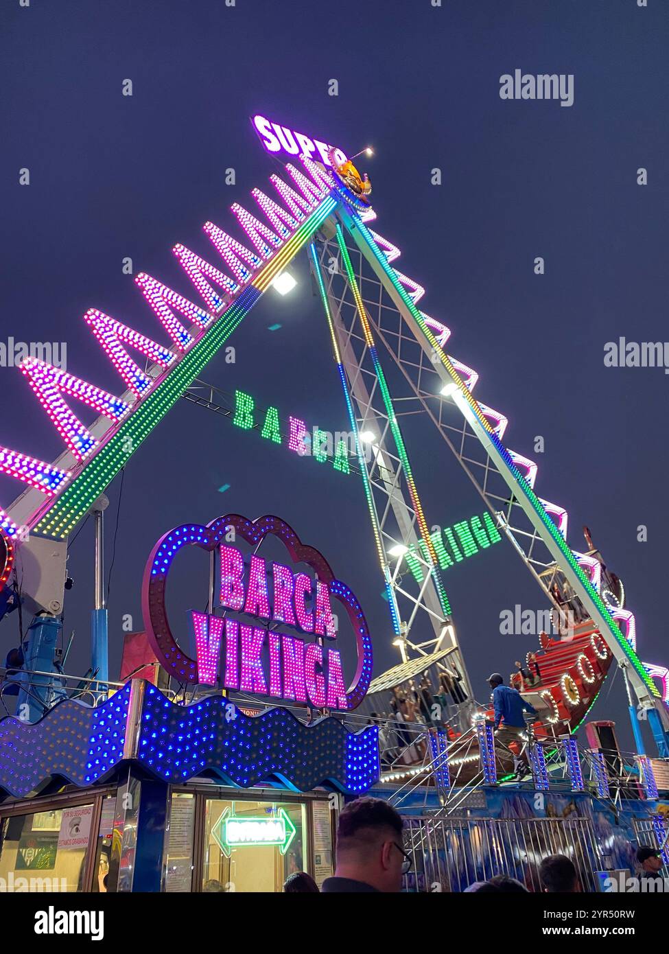 Colori del Carnevale Foto Stock