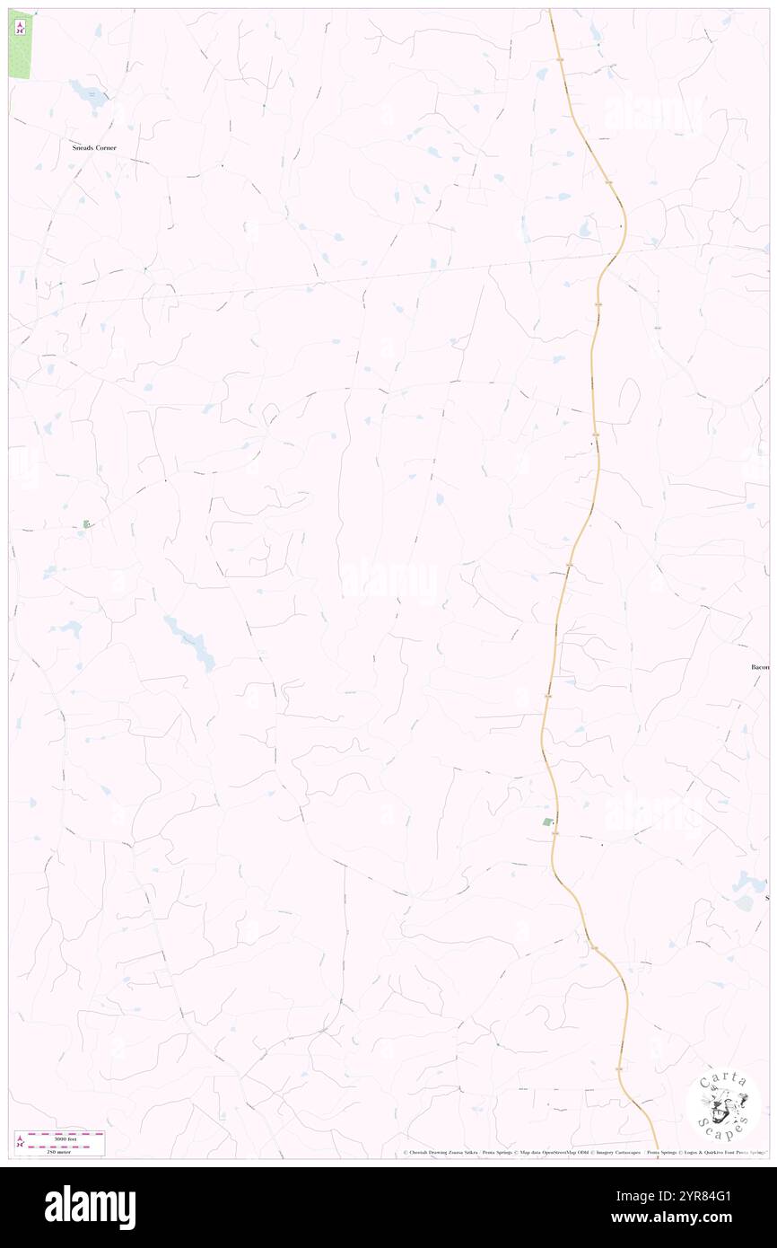 Beaver Creek District, Lunenburg County, Stati Uniti, Stati Uniti, Virginia, N 36 51' 40'', S 78 6' 37'', MAP, Cartascapes Map pubblicata nel 2024. Esplora Cartascapes, una mappa che rivela i diversi paesaggi, culture ed ecosistemi della Terra. Viaggia attraverso il tempo e lo spazio, scoprendo l'interconnessione del passato, del presente e del futuro del nostro pianeta. Foto Stock