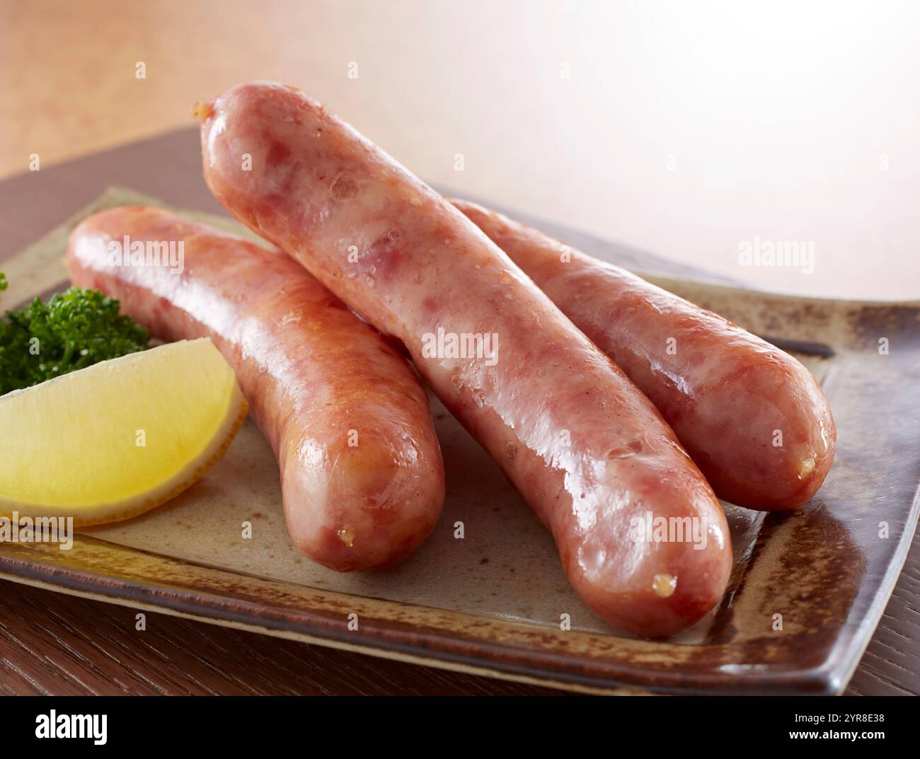 Frank Sausage Pork Foto Stock