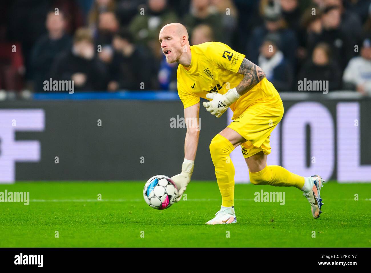 13 (FCN) - Andreas Hansen (custode). Superliga: FC København mod FC Nordsjælland - 02.12.2024. København, Danmark. 2 dicembre 2024. Regno Unito: FC Copenha Foto Stock