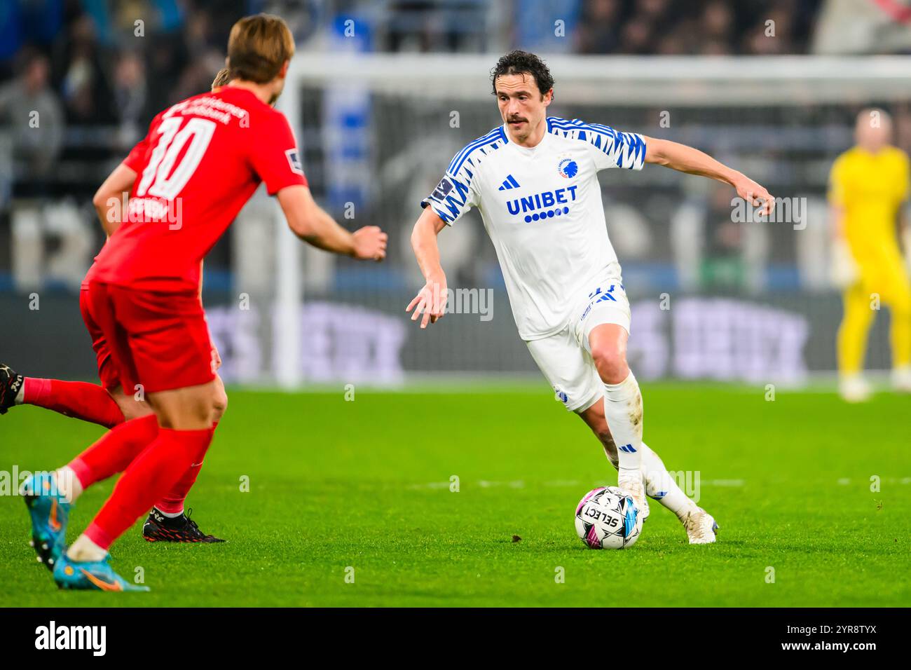 27 (FCK) - Thomas Delaney. Superliga: FC København mod FC Nordsjælland - 02.12.2024. København, Danmark. 2 dicembre 2024. Regno Unito: FC Copenhagen vs FC Foto Stock