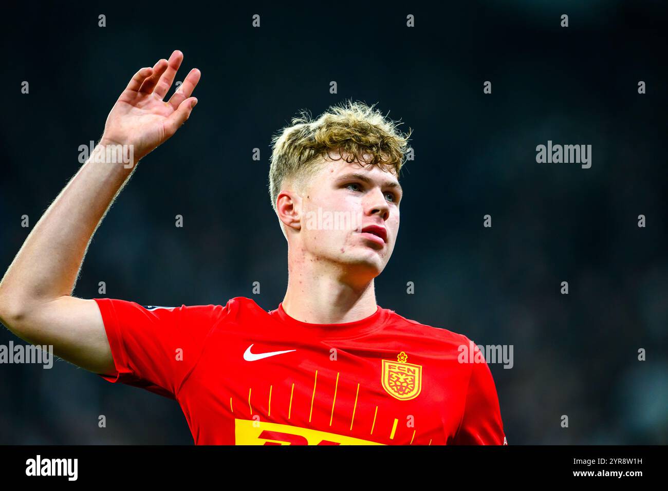 14 (FCN) - Sindre Walle Egeli. Superliga: FC København mod FC Nordsjælland - 02.12.2024. København, Danmark. 2 dicembre 2024. Regno Unito: FC Copenhagen V Foto Stock