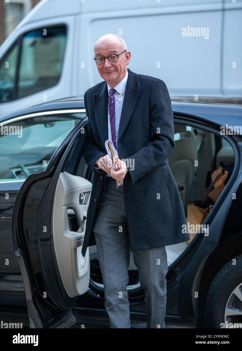 Londra, Inghilterra, Regno Unito. 3 dicembre 2024. Pat McFadden, cancelliere del Ducato di Lancaster arriva all'ufficio del Gabinetto credito: Richard Lincoln/Alamy Live News Foto Stock