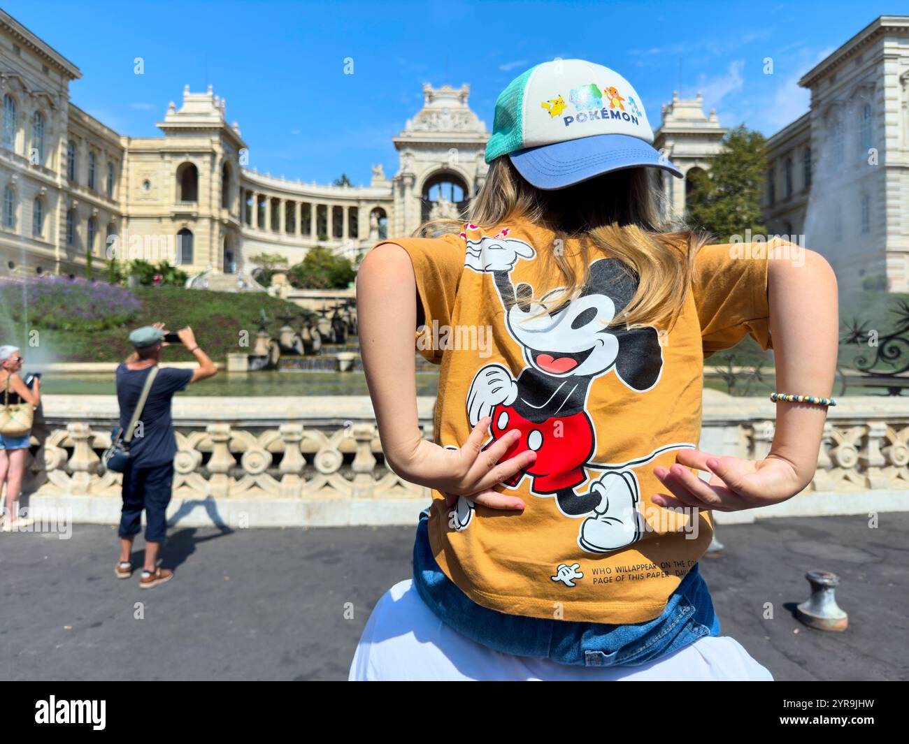 Palais Longchamp il 14 agosto 2024 a Marsiglia, Francia. Foto Stock