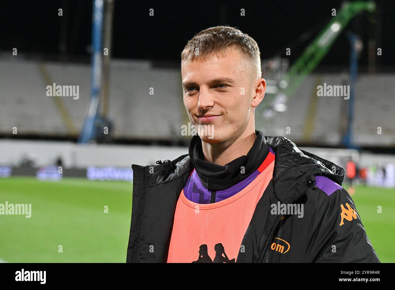 1 dicembre 2024, Stadio Artemio Franchi, Firenze, Italia; partita di serie A Enilive; Fiorentina contro Inter; Albert Guomundsson dell'AC Fiorentina Foto Stock