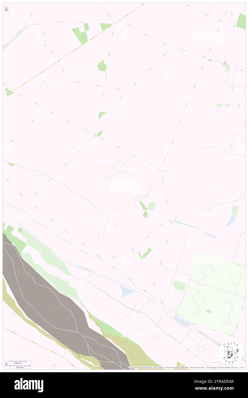 Burnt Hill, Waimakariri District, nuova Zelanda, Canterbury, s 43 22' 5'', N 172 8' 24'', MAP, Cartascapes Map pubblicata nel 2024. Esplora Cartascapes, una mappa che rivela i diversi paesaggi, culture ed ecosistemi della Terra. Viaggia attraverso il tempo e lo spazio, scoprendo l'interconnessione del passato, del presente e del futuro del nostro pianeta. Foto Stock