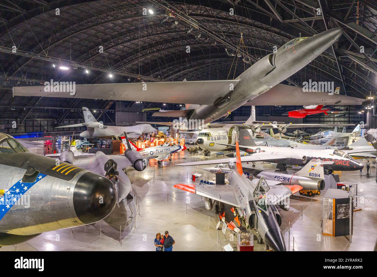 DAYTON, OHIO - 29 SETTEMBRE 2024: Il National Museum of the United States Air Force. Foto Stock