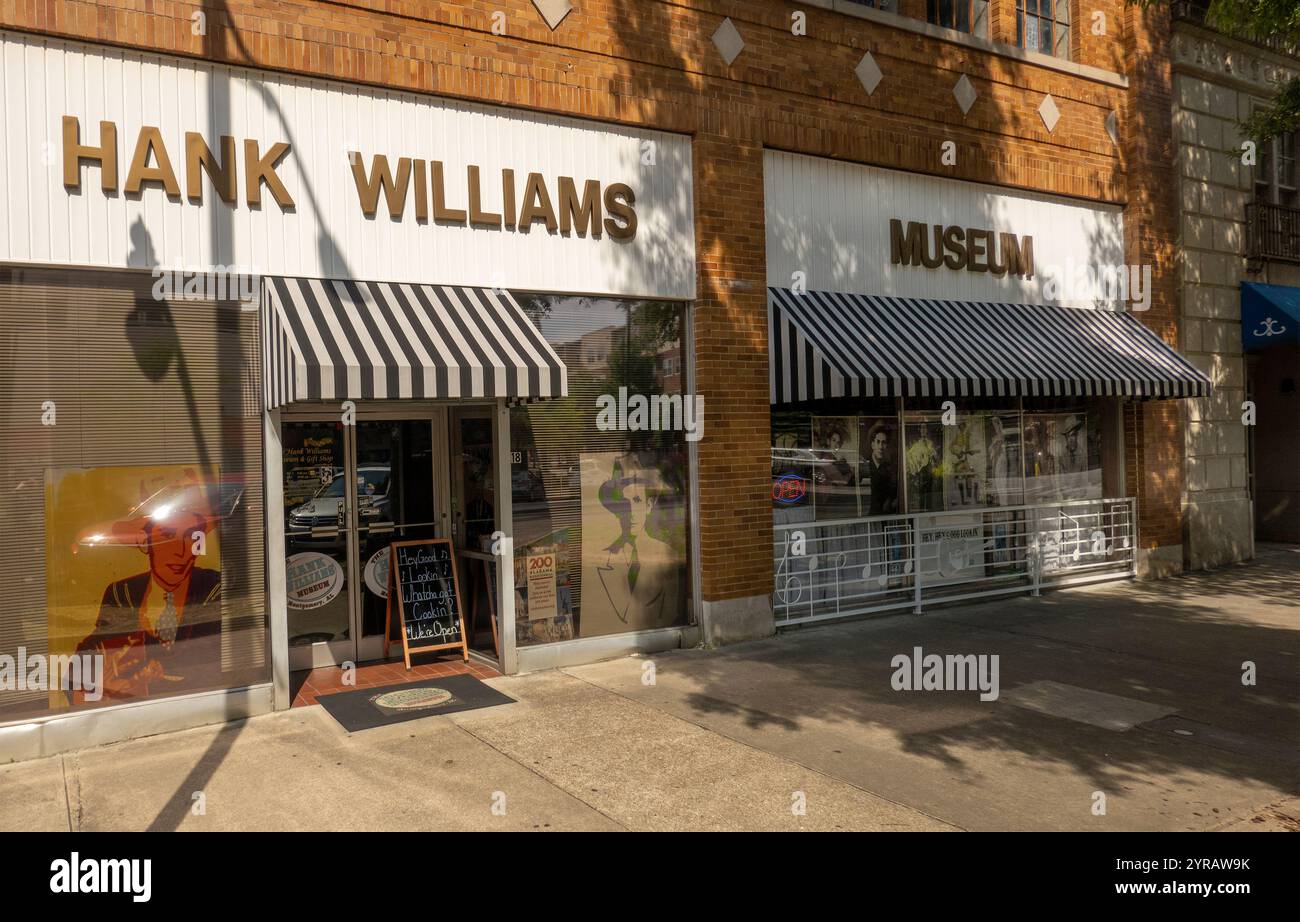 Museo Hank Williams nel centro di Montgomery, ALABAMA Foto Stock