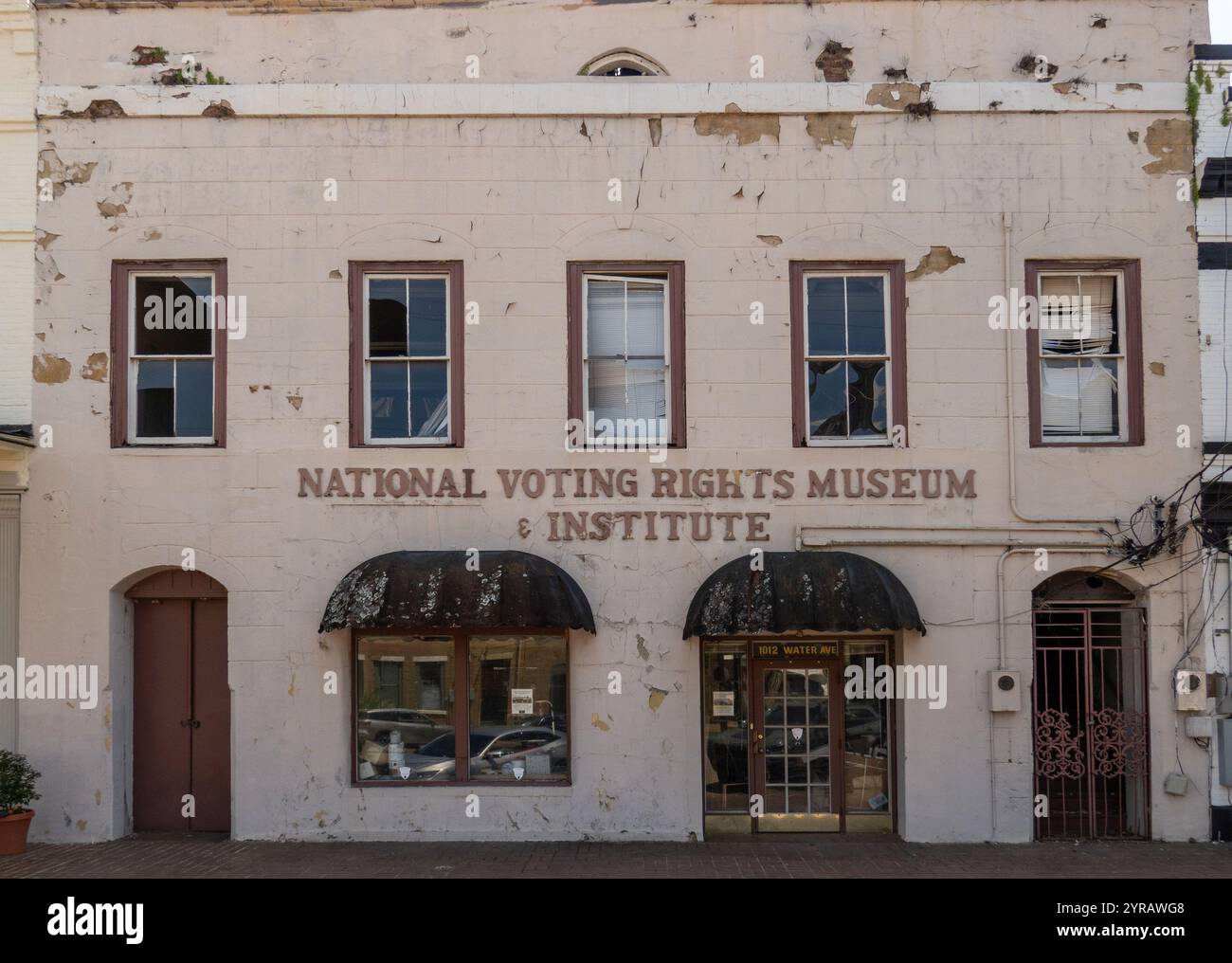 Museo e istituto nazionale per i diritti di voto a Selma, Alabama Foto Stock