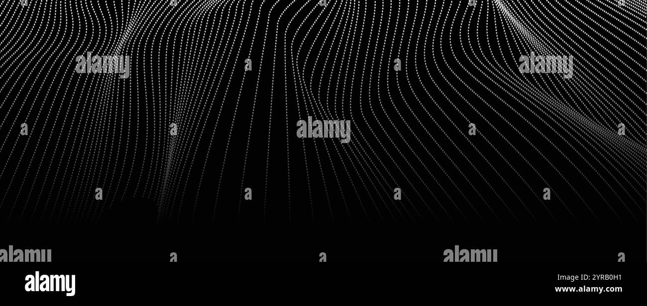 Innovazione tecnologica di sfondo, idea di global business solution Illustrazione Vettoriale