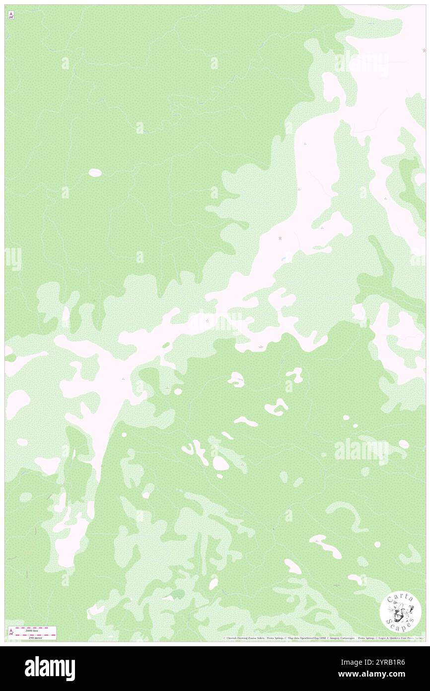 Granite Knob, Southland District, nuova Zelanda, Southland, s 47 6' 0'', N 167 46' 59'', MAP, Cartascapes Map pubblicata nel 2024. Esplora Cartascapes, una mappa che rivela i diversi paesaggi, culture ed ecosistemi della Terra. Viaggia attraverso il tempo e lo spazio, scoprendo l'interconnessione del passato, del presente e del futuro del nostro pianeta. Foto Stock