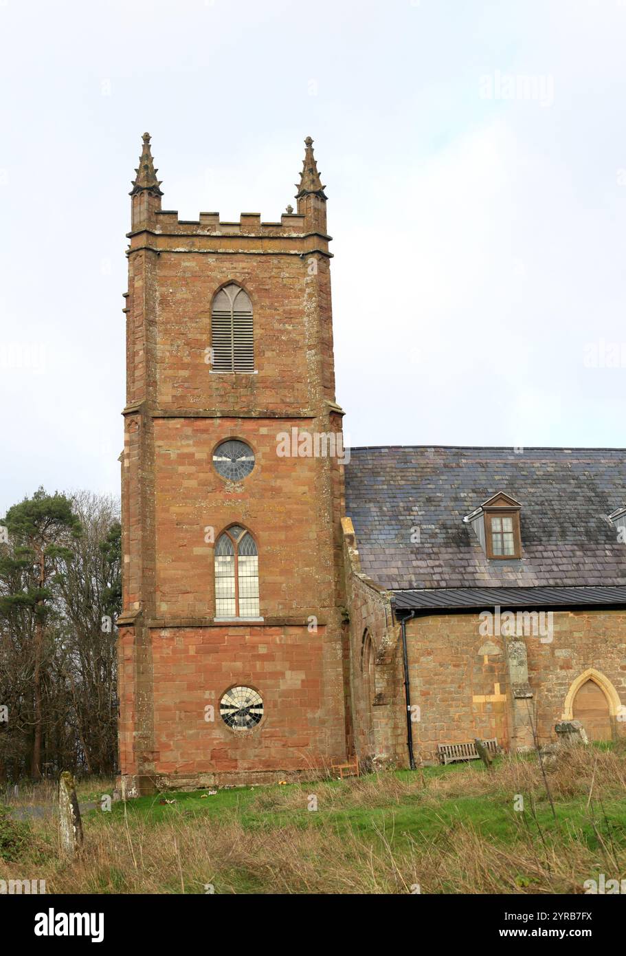 Hanbury Church, Hanbury, Droitwich spa, Worcestershire, Regno Unito. Foto Stock