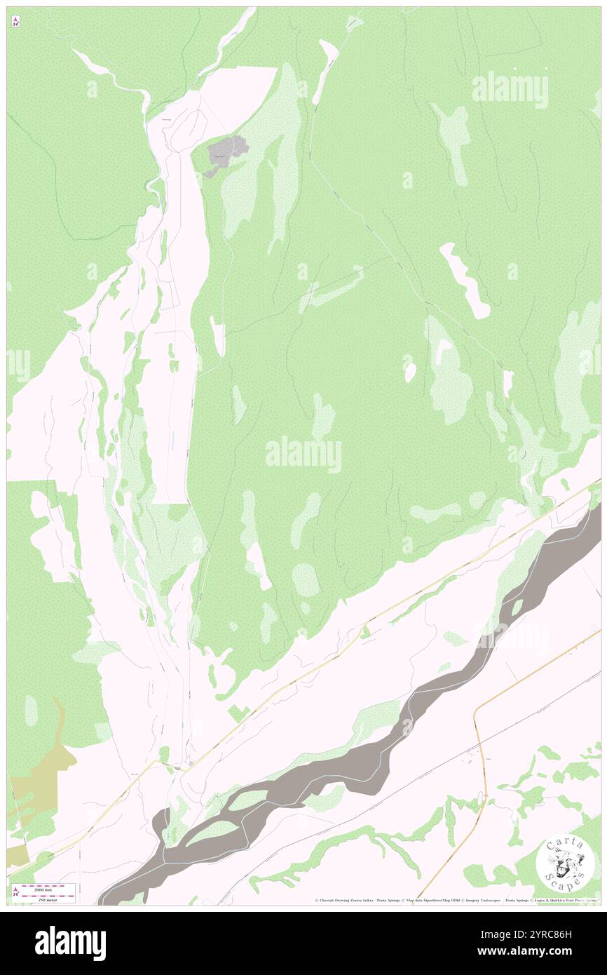 Moores Creek, NZ, nuova Zelanda, West Coast, s 42 16' 41'', N 171 33' 36'', MAP, Cartascapes Map pubblicata nel 2024. Esplora Cartascapes, una mappa che rivela i diversi paesaggi, culture ed ecosistemi della Terra. Viaggia attraverso il tempo e lo spazio, scoprendo l'interconnessione del passato, del presente e del futuro del nostro pianeta. Foto Stock