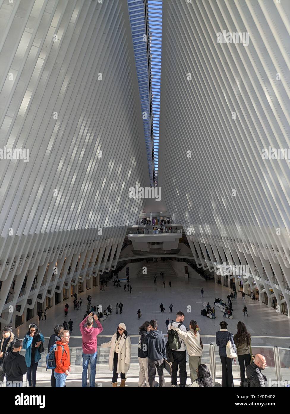 New York 9/11 Memorial Buildings Foto Stock