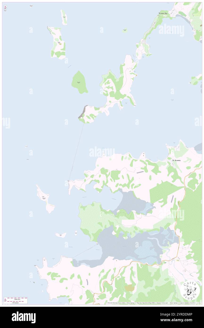 Tuhana, nuova Zelanda, Auckland, S 36 48' 29'', N 175 26' 24''', mappa, Cartascapes Mappa pubblicata nel 2024. Esplora Cartascapes, una mappa che rivela i diversi paesaggi, culture ed ecosistemi della Terra. Viaggia attraverso il tempo e lo spazio, scoprendo l'interconnessione del passato, del presente e del futuro del nostro pianeta. Foto Stock