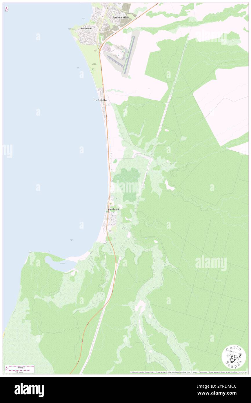 Waitahanui, distretto di Taupo, nuova Zelanda, Waikato, s 38 46' 59'', N 176 4' 59'', MAP, Cartascapes Map pubblicata nel 2024. Esplora Cartascapes, una mappa che rivela i diversi paesaggi, culture ed ecosistemi della Terra. Viaggia attraverso il tempo e lo spazio, scoprendo l'interconnessione del passato, del presente e del futuro del nostro pianeta. Foto Stock