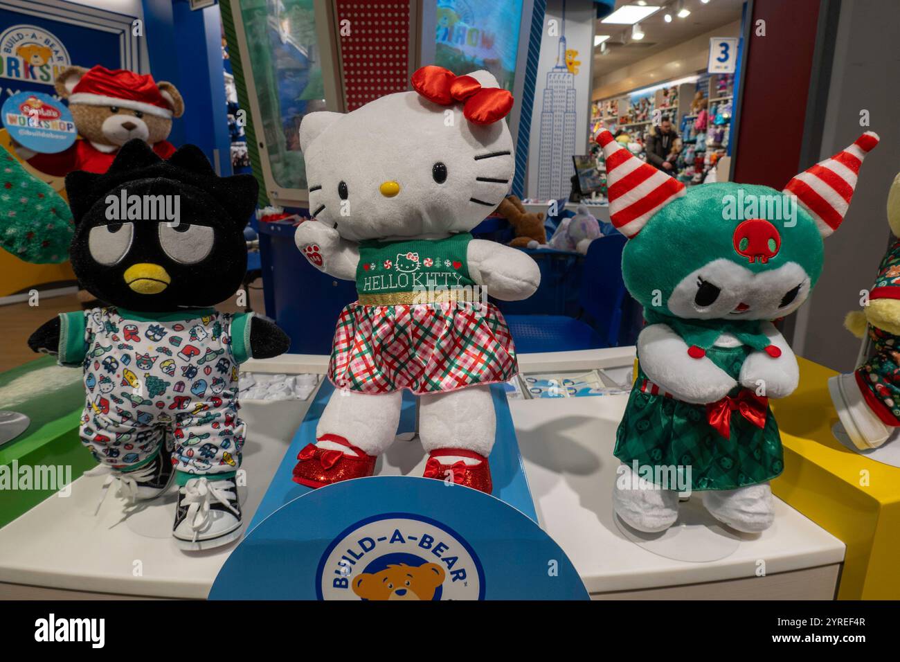 Workshop Build-A-Bear in West 34th Street, NYC, USA, 2024 Foto Stock