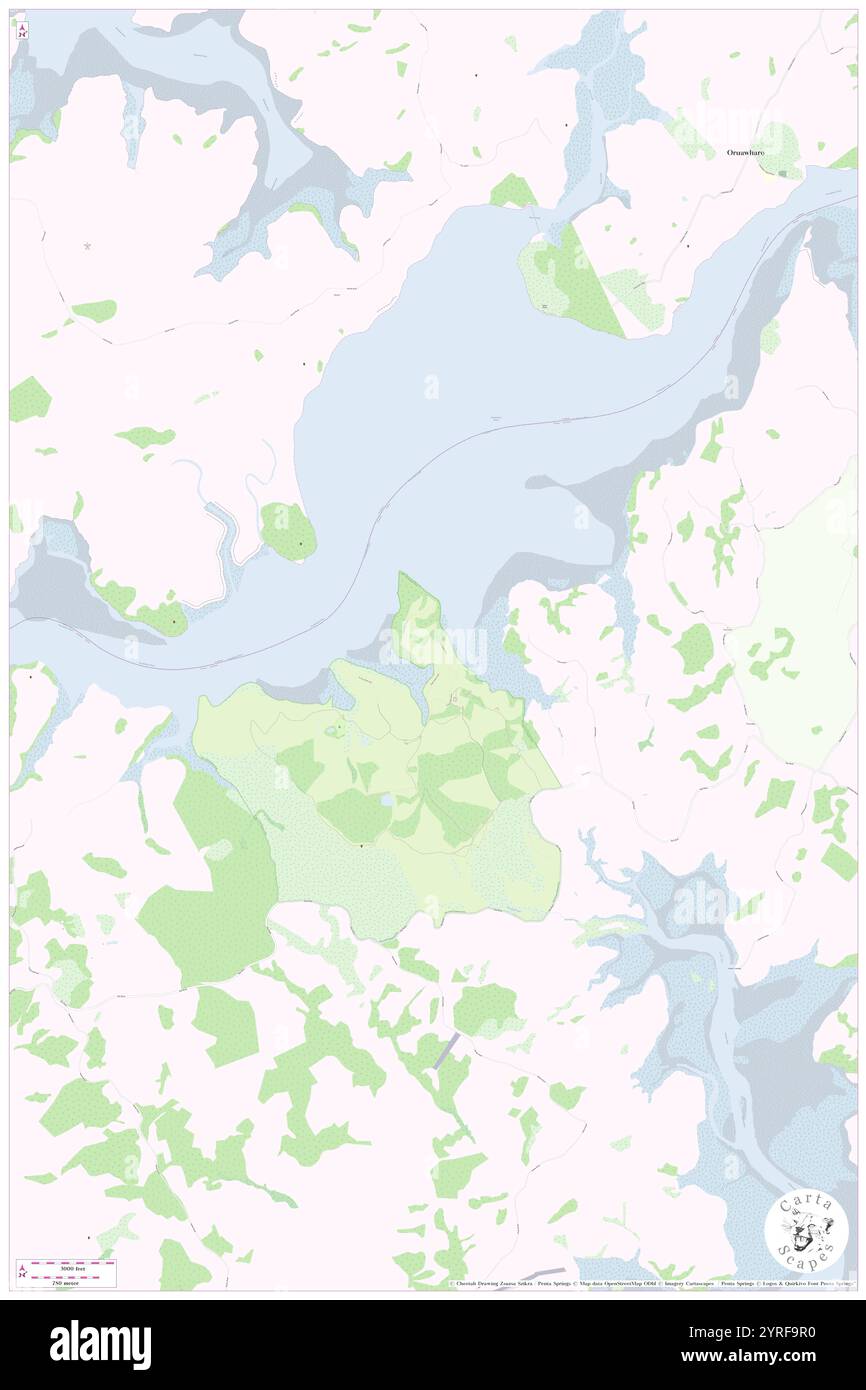 Takahe Creek, nuova Zelanda, Auckland, s 36 19' 5'', N 174 22' 12'', MAP, Cartascapes Map pubblicata nel 2024. Esplora Cartascapes, una mappa che rivela i diversi paesaggi, culture ed ecosistemi della Terra. Viaggia attraverso il tempo e lo spazio, scoprendo l'interconnessione del passato, del presente e del futuro del nostro pianeta. Foto Stock