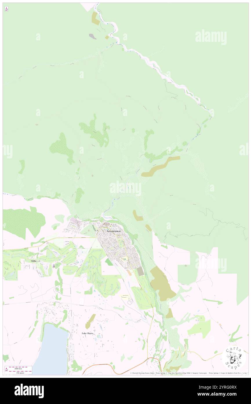 New Chum Gully, NZ, nuova Zelanda, Otago, s 44 55' 42'', N 168 50' 24'', mappa, Cartascapes Map pubblicata nel 2024. Esplora Cartascapes, una mappa che rivela i diversi paesaggi, culture ed ecosistemi della Terra. Viaggia attraverso il tempo e lo spazio, scoprendo l'interconnessione del passato, del presente e del futuro del nostro pianeta. Foto Stock